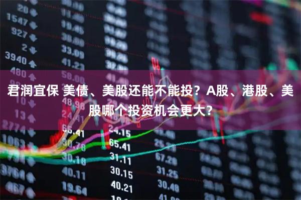 君润宜保 美债、美股还能不能投？A股、港股、美股哪个投资机会更大？